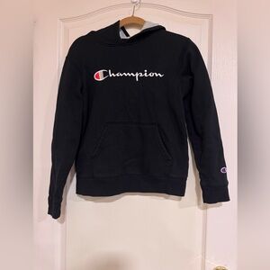 Champion black kids hoodie​​